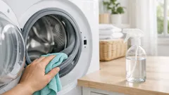 Come pulire la guarnizione della lavatrice con l’alcol e dire addio ai cattivi odori