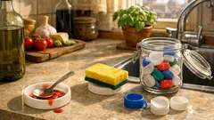 5 idee geniali per riusare i tappi di plastica in cucina e sporcare meno