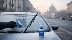 Come sbrinare il parabrezza ghiacciato in 4 mosse senza graffiare il vetro