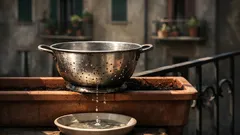 Il trucco dello scolapasta per evitare ristagni d’acqua nei vasi e salvare le radici