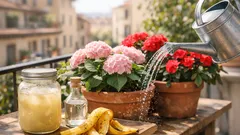 Bucce di banana e aceto per le piante: come prepararlo e diluirlo senza rischi